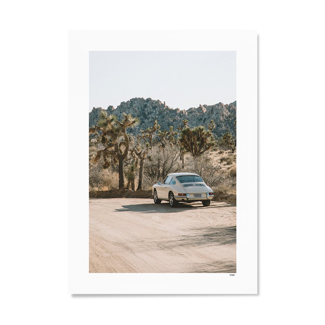 Poster van Dusty Roads | WIJCK.